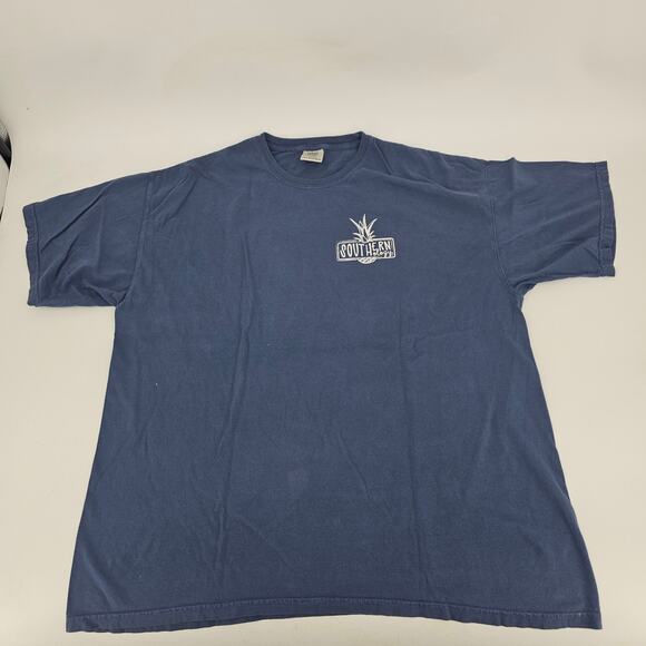 Southernology Bless Your Heart Blue Graphic Tee T-Shirt Women's Size 2XL 3675 - Picture 3 of 5